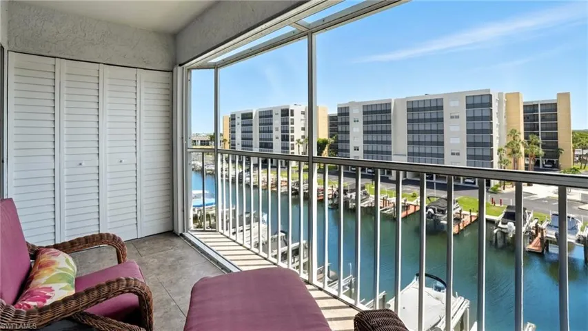 Balcony with a water view - Virtually Edited Image