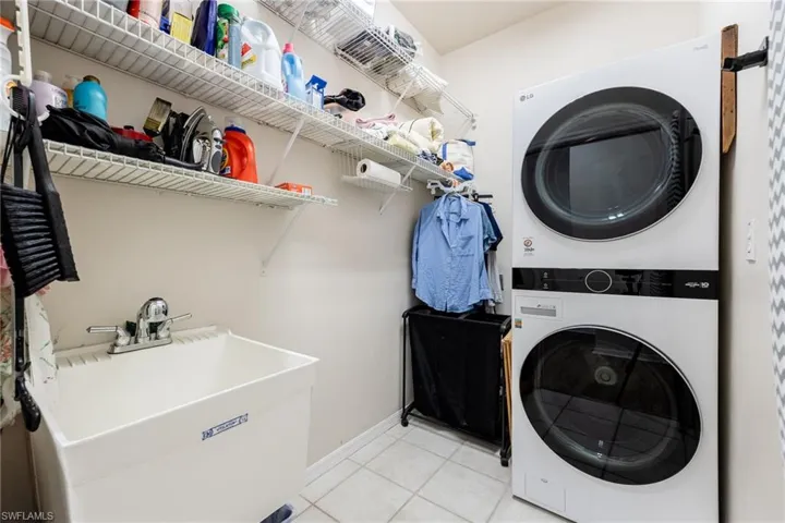 New Washer & Dryer 2024.  Great storage area with Utility sink!