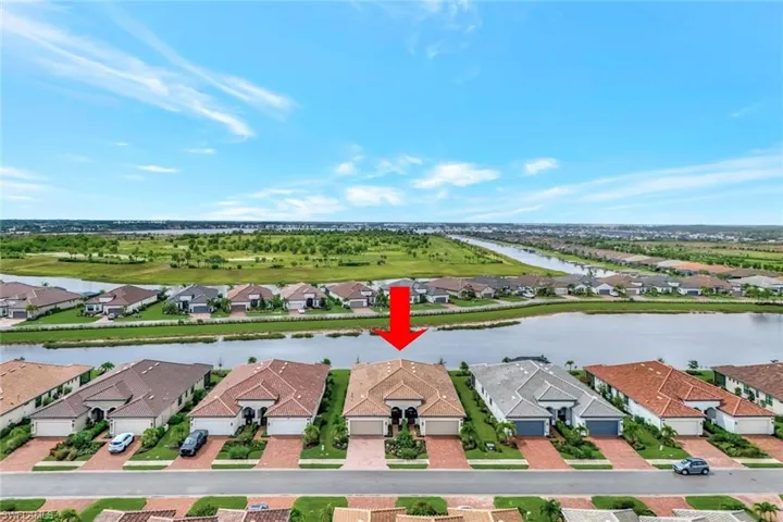 Aerial view of your new place with a western view to take in the sunset every evening