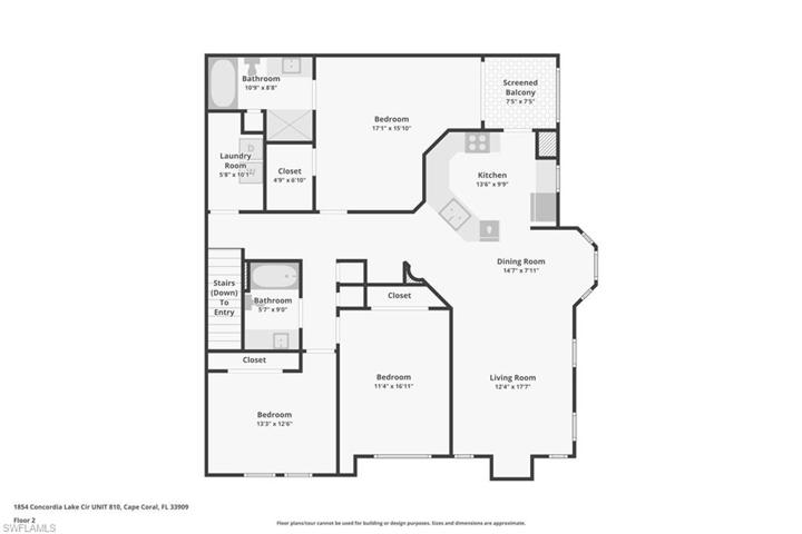1854  Concordia Lake  CIR, Cape Coral, FL 33909