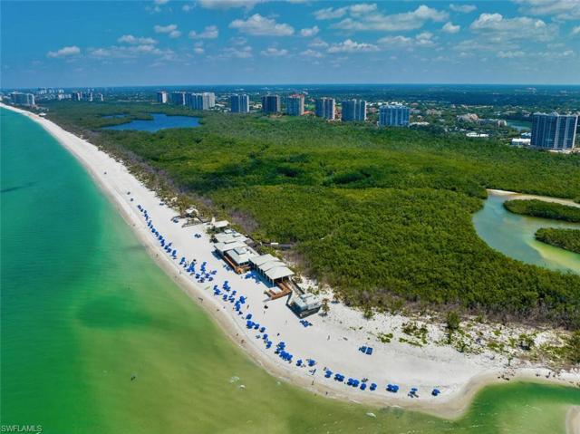 View of private beach areas