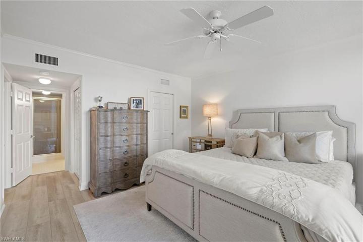 Views to walk in closet and Master Bath