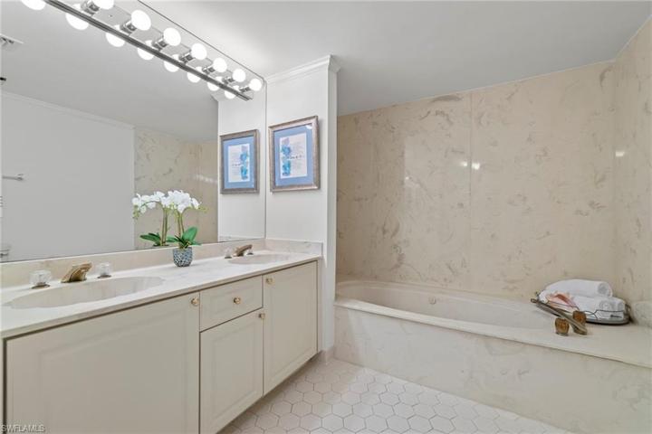 Dual Vanity, Tub and stand alone Shower