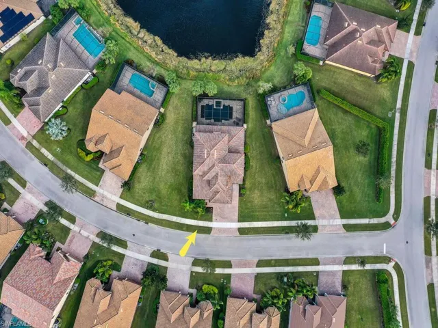 Bird's Eye View Of Home
