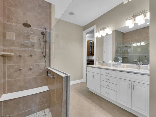 Master Bath w/ Large Shower & Multiple Shower Heads