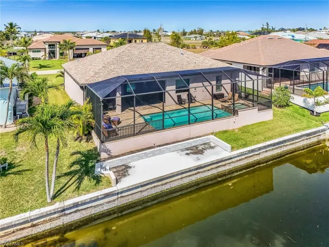 View if Concrete dock and back of house