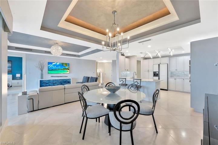 The view of the main living area.