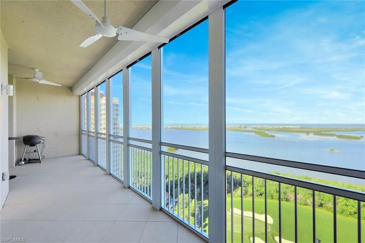 Views of the golf course, Estero Bay, Little Hickory Island & the Gulf of Mexico!