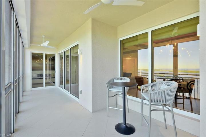 The screened lanai extends across the front of the main living area where you can kick back at the end of the day and enjoy breathtaking sunsets all year round!