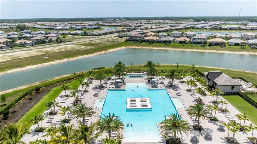 Birds eye view of amenities