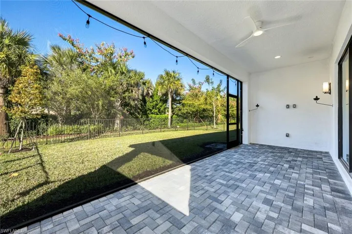 Lanai with panoramic Screen
