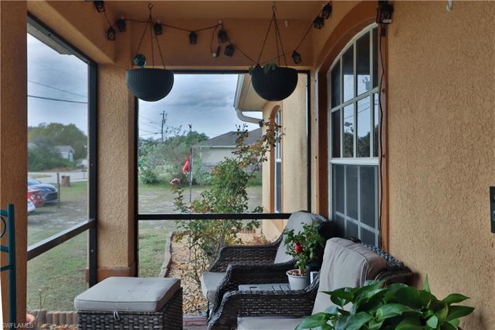 front lanai