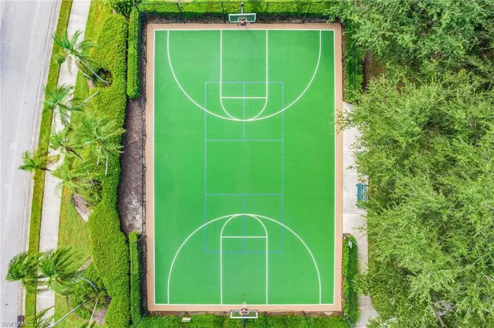 View of basketball court featuring community basketball court