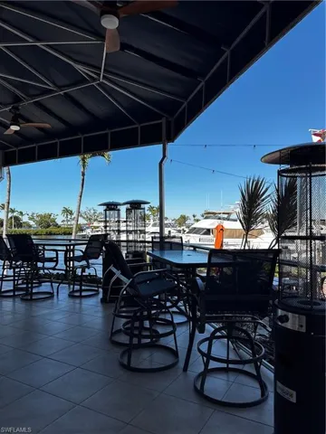 Patio perfect for sunset dinner or happy hour