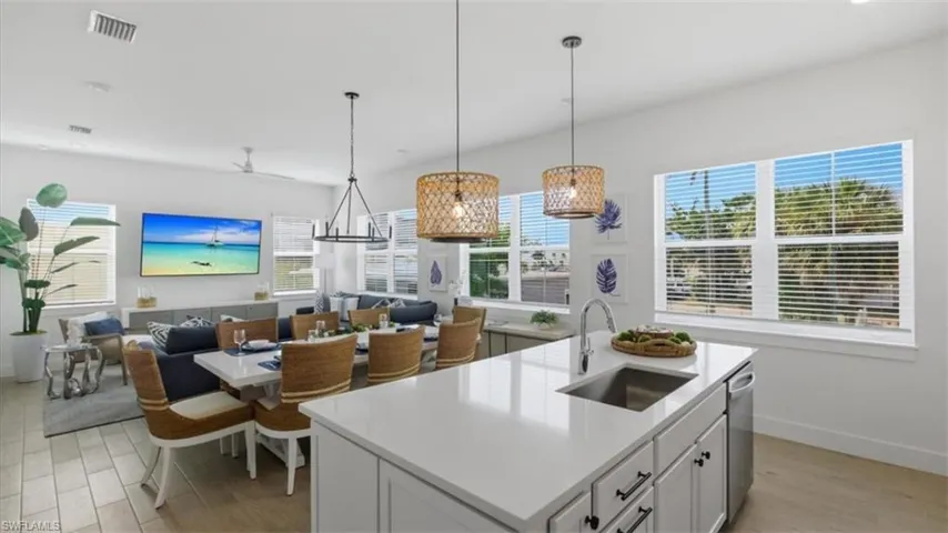 Kitchen / Dining Area - Virtually Edited