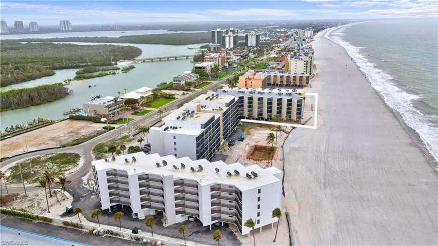 Bird's eye view featuring a water view and a view of city