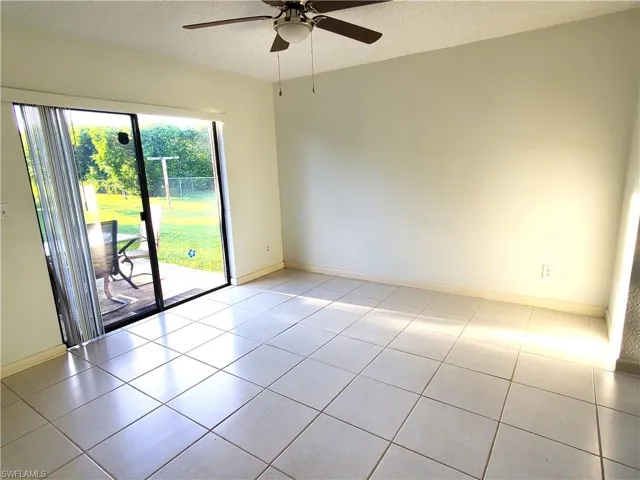 Dining Room with Slider to Patio