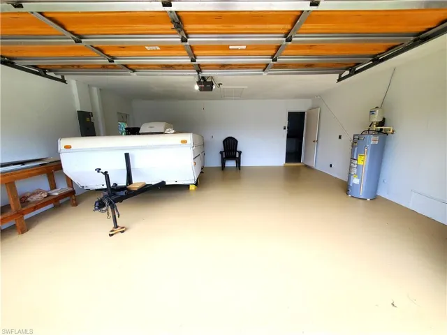 2 Car Garage with Door to Kitchen