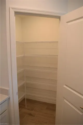 View of storage area