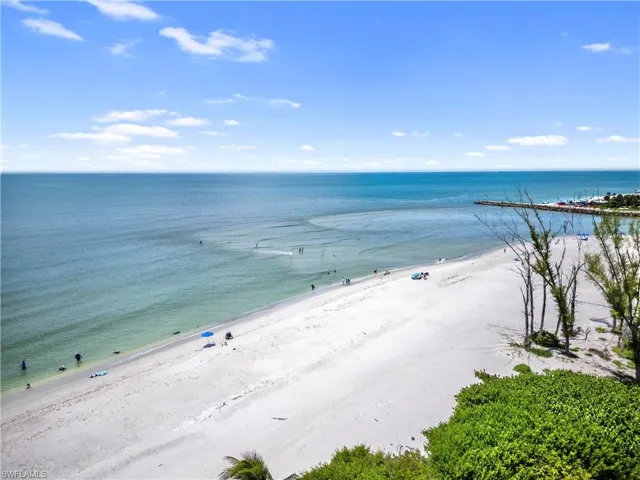 Water view featuring a view of the beach