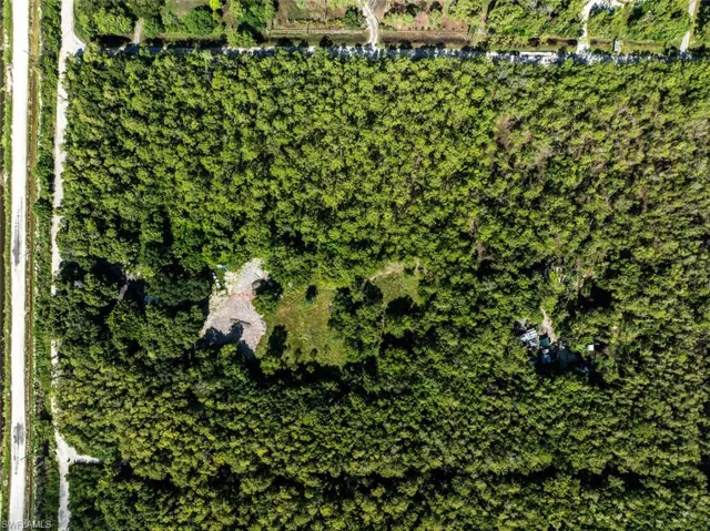 Aerial view of property's location