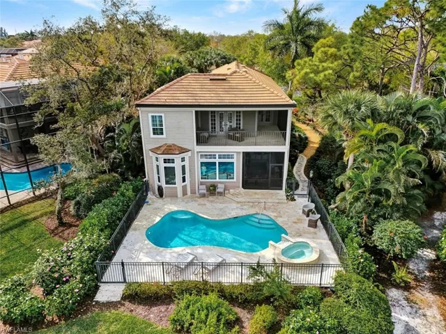 Look down to Paradise and the Walkway past the Home of Your Dreams..