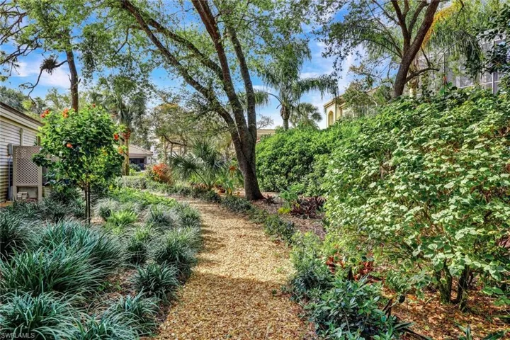 Unique walkway from back to front of your home...