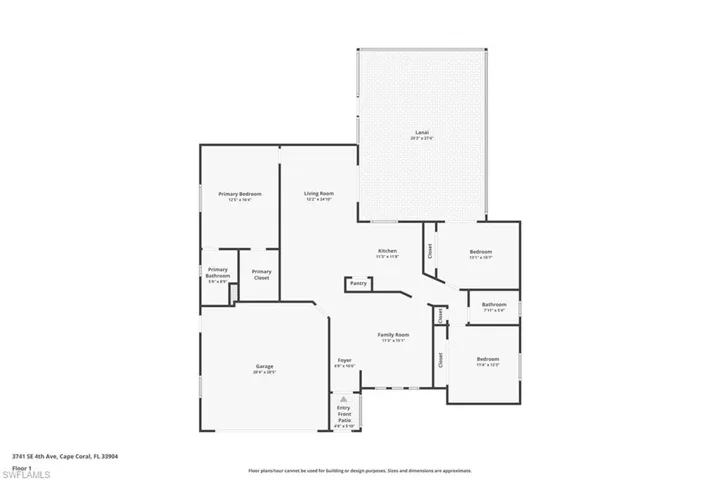 3741 SE 4th  AVE, Cape Coral, FL 33904