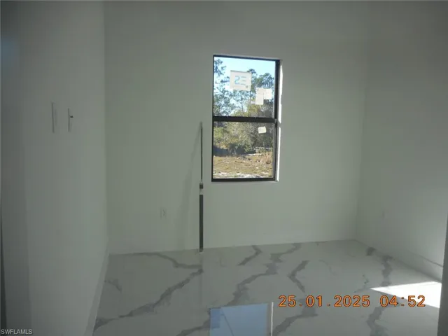 View of spare room