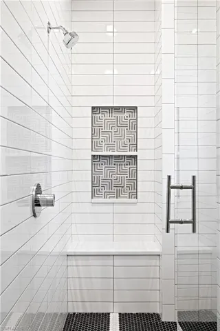 Guest bathroom shower