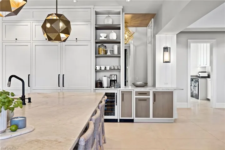 Custom touches from cabinetry, to counters and from lighting to layout. All professionally designed.