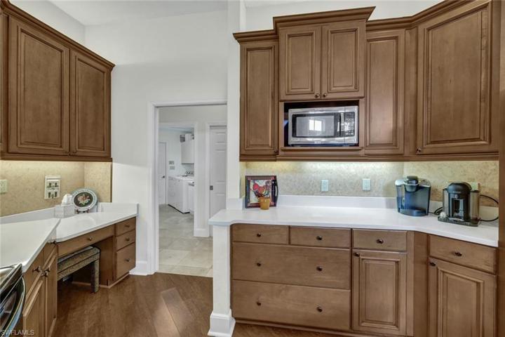 Partial View of The Kitchen- Laundry Room Across the Hall