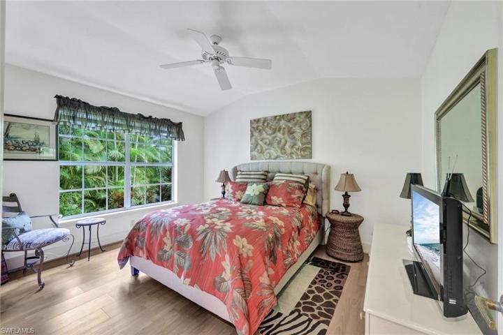 Third Guest Bedroom- LVT Flooring- Garden View
