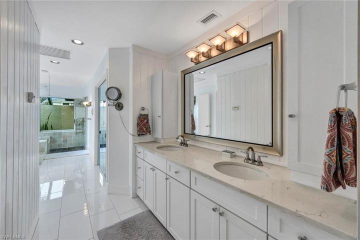 Owner Suite offers a Very Large Bathroom with Spa Like Features
