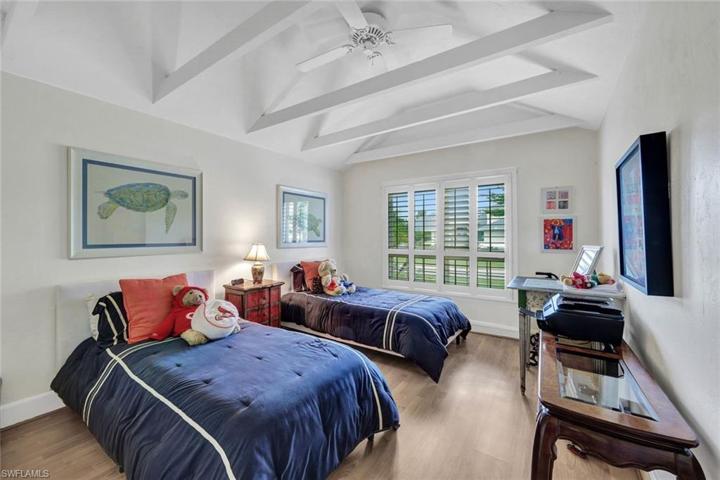 Front Guest Room Could Also be Used as a Den/Office, LVT Flooring