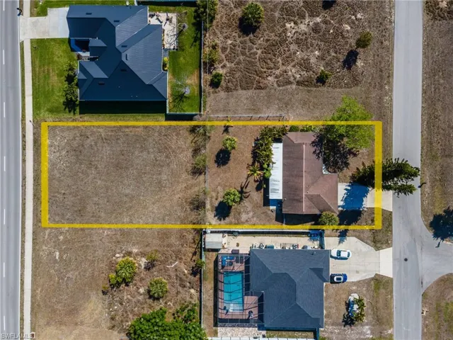 View of property location featuring property parcel outlined