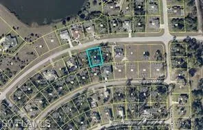 Aerial view of property's location
