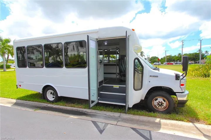Complimentary Beach Shuttle seats 14!