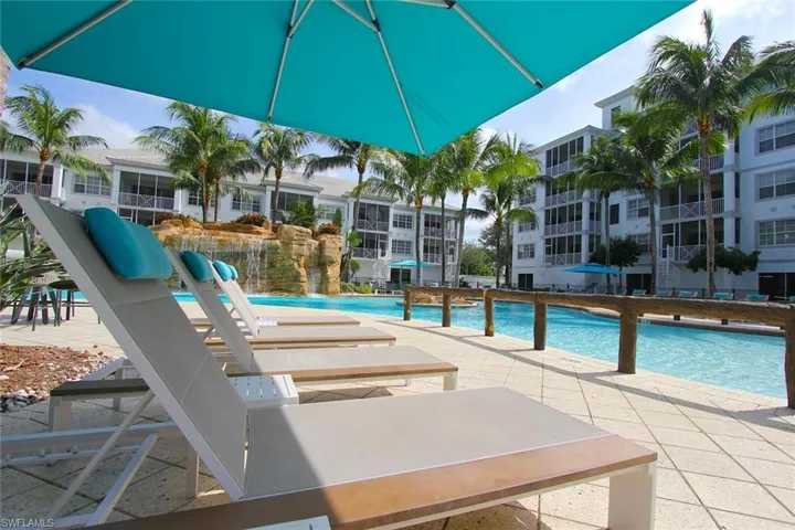 View of Resort Pool with waterfall
