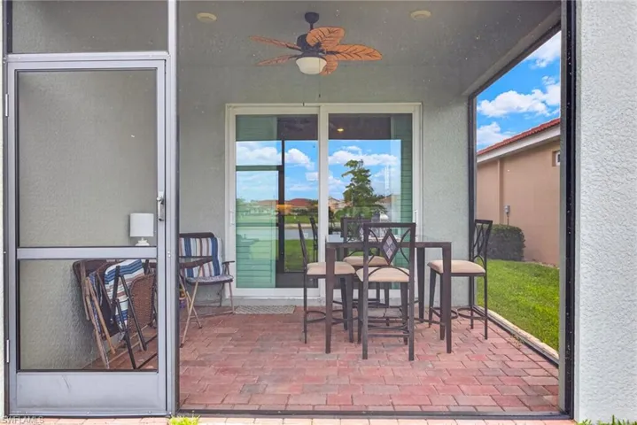 Rear Screened Lanai