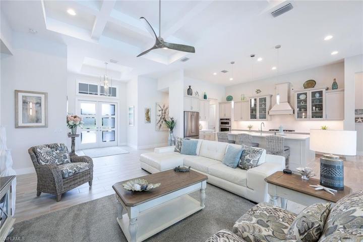 Open great room is perfect for entertaining friends and family.