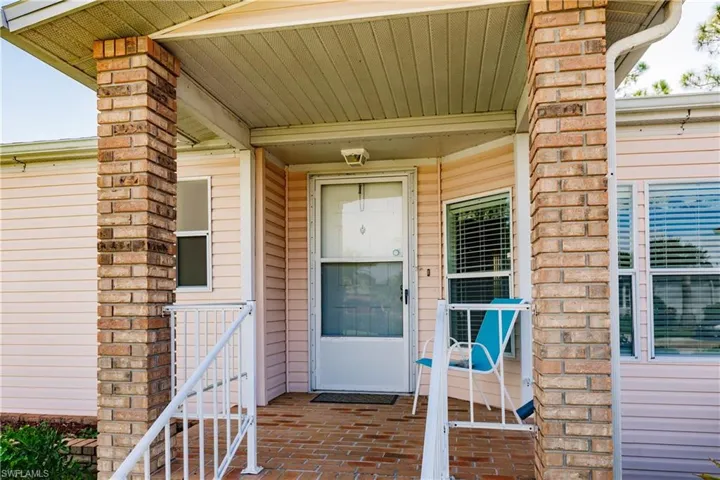 View of entrance to property