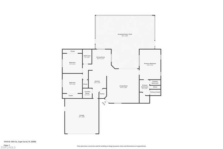 1418 SE 18th  ST, Cape Coral, FL 33990