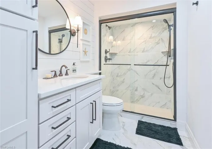 Master Bath with Step-In Shower