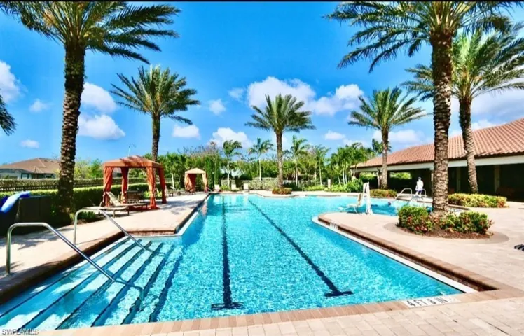Olympic size lap pool