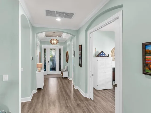 Take notice of arched openings