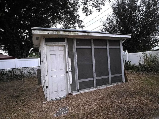 Bird Aviary can be used as storage shed