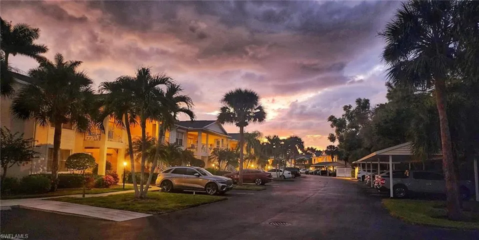 View of asphalt street with a residential view