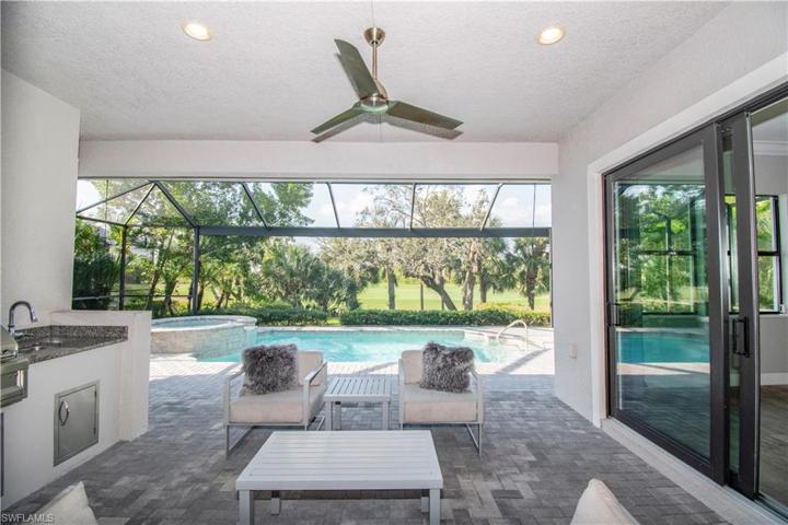 Large covered lanai space & Summer kitchen area to entertain