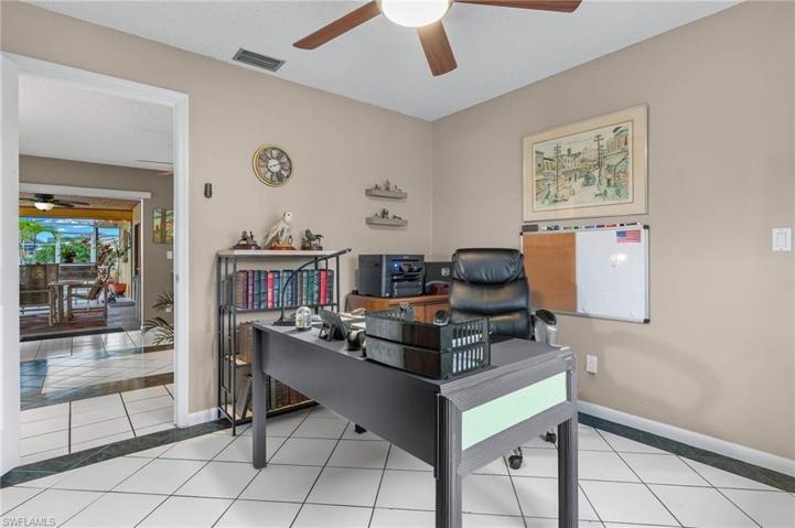 Third bedroom is off of secondary living area